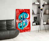 Andy Warhol and Dollar Glass Wall Art || Designers Collection