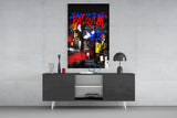 Style of Jean-Michel Basquiat Glass Wall Art || Designers Collection