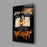 Style of Jean-Michel Basquiat Glass Wall Art || Designers Collection