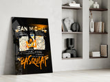 Style of Jean-Michel Basquiat Glass Wall Art || Designers Collection