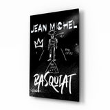 Style of Jean-Michel Basquiat Glass Wall Art || Designers Collection