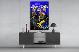 Style of Jean-Michel Basquiat Glass Wall Art || Designers Collection