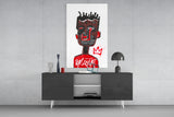 Style of Jean-Michel Basquiat Glass Wall Art || Designers Collection