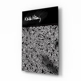 Style of Keith Haring Glass Wall Art || Designer Collection