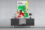 Style of Keith Haring Glass Wall Art || Designers Collection