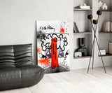 Style of Keith Haring Glass Wall Art || Designers Collection