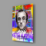 Keith Haring Glass Wall Art || Designers Collection