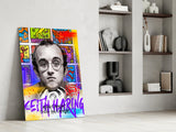 Keith Haring Glass Wall Art || Designers Collection