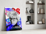 Andy Warhol Glass Wall Art || Designers Collection