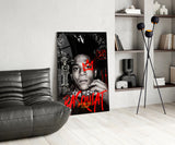 Jean-Michel Basquiat Glass Wall Art || Designers Collection