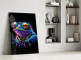 Cool Frog Glass Wall Art || Designers Collection