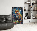 The Fox Glass Wall Art || Designer's Collection