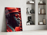 Jazz  Glass Wall Art || Designer's Collection