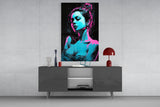 Girl Glass Wall Art || Designer's Collection