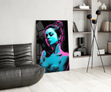 Girl Glass Wall Art || Designer's Collection