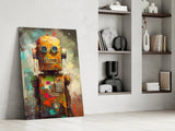 Robocute Glass Wall Art || Designer's Collection