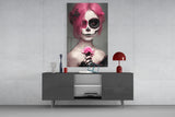 Corpse Bride Glass Wall Art || Designer's Collection