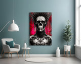 Warrior Glass Wall Art || Designer's Collection