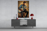 Elvis Presley Glass Wall Art || Designer's Collection