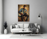 Elvis Presley Glass Wall Art || Designer's Collection