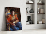 Michael Jackson  Glass Wall Art || Designer's Collection