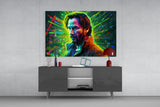 Keanu Reeves Glass Wall Art || Designer's Collection