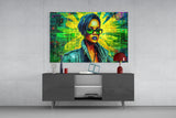 Rihanna Glass Wall Art || Designer's Collection