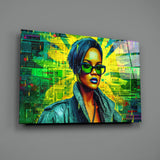 Rihanna Glass Wall Art || Designer's Collection