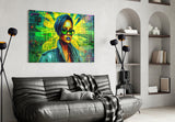 Rihanna Glass Wall Art || Designer's Collection