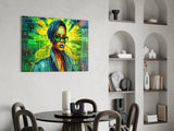 Rihanna Glass Wall Art || Designer's Collection