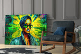 Rihanna Glass Wall Art || Designer's Collection