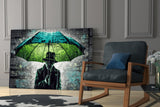 Rain of Answers Glass Wall Art || Designer's Collection