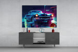 Cadillac Glass Wall Art || Designer's Collection