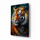 Tiger || Collection du designer Impression Sur Verre