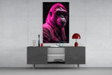 Ape the Cool Glass Wall Art || Designer's Collection