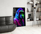 Ape the Cool Glass Wall Art || Designer's Collection