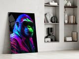 Ape the Cool Glass Wall Art || Designer's Collection