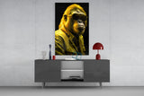 Ape the Cool Glass Wall Art || Designer's Collection