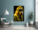 Ape the Cool Glass Wall Art || Designer's Collection