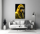 Ape the Cool Glass Wall Art || Designer's Collection