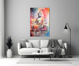 Buddha Glass Wall Art || Designer's Collection