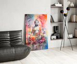 Buddha Glass Wall Art || Designer's Collection