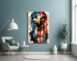 American Eagle Glass Wall Art || Designer's Collection