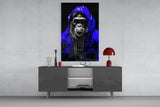 The Ape Glass Wall Art || Designer's Collection