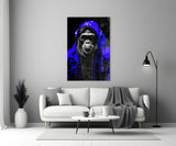 The Ape Glass Wall Art || Designer's Collection