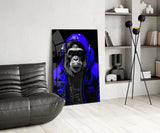 The Ape Glass Wall Art || Designer's Collection