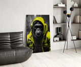 Rebellios Ape  Glass Wall Art || Designer's Collection