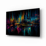 Color Stream Glass Wall Art || Designers Collection