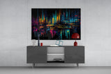 Colour Stream Glass Wall Art || Designers Collection