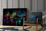 Colour Stream Glass Wall Art || Designers Collection